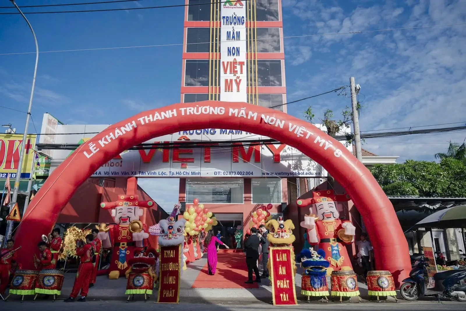 Opening of a Viet My school campus